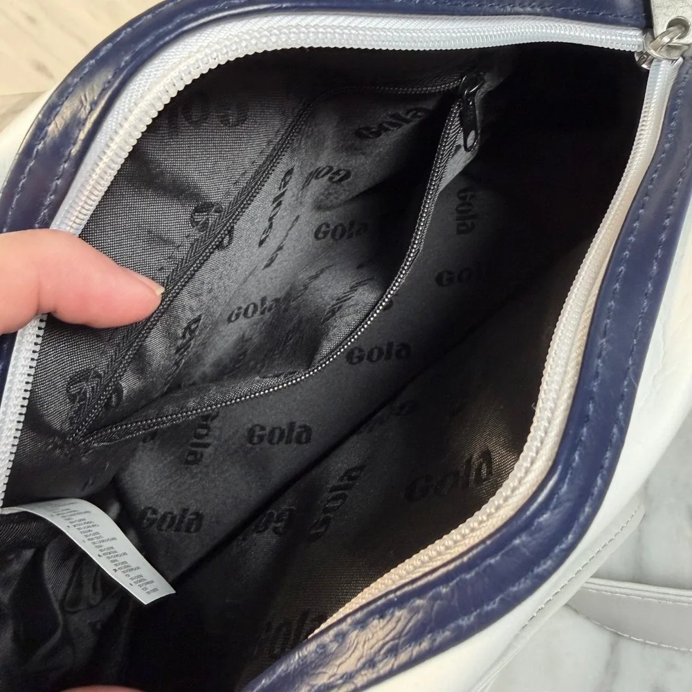 Gola Redford Messenger Bag White‎ Retro Vintage Style Crossbody D38110A READ